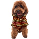 Waves Pattern Abstract Neutrals Dog Coat