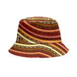 Waves Pattern Abstract Neutrals Bucket Hat