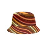 Waves Pattern Abstract Neutrals Bucket Hat (Kids)