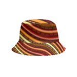 Waves Pattern Abstract Neutrals Inside Out Bucket Hat (Kids)