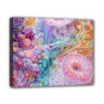 Cells Fluid Bubbles Canvas 10  x 8  (Stretched)