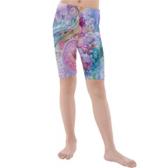 Kids  Mid Length Swim Shorts 