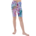 Cells Fluid Bubbles Kids  Mid Length Swim Shorts