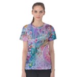 Cells Fluid Bubbles Women s Cotton T-Shirt