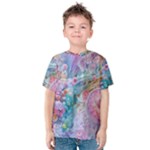 Cells Fluid Bubbles Kids  Cotton T-Shirt