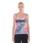 Cells Fluid Bubbles Spaghetti Strap Top