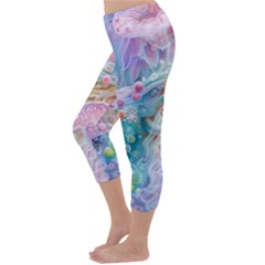 Capri Winter Leggings  Back