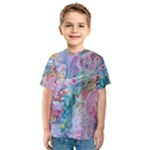 Cells Fluid Bubbles Kids  Sport Mesh T-Shirt