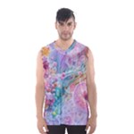 Cells Fluid Bubbles Men s Basketball Tank Top