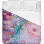 Cells Fluid Bubbles Duvet Cover (King Size)