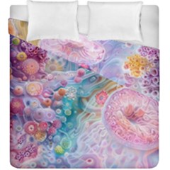 Cells Fluid Bubbles Duvet Cover Double Side (King Size) from ArtsNow.com