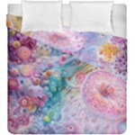 Cells Fluid Bubbles Duvet Cover Double Side (King Size)