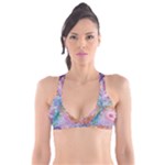 Cells Fluid Bubbles Plunge Bikini Top