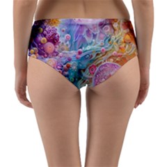 Reversible Mid-Waist Bikini Bottoms 