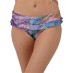 Cells Fluid Bubbles Frill Bikini Bottoms