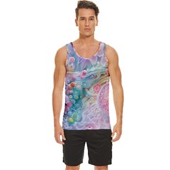 Men s Wide Collar Tank Top 