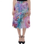 Cells Fluid Bubbles Classic Midi Skirt