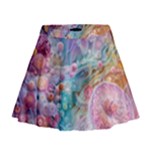 Cells Fluid Bubbles Mini Flare Skirt