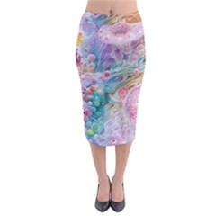 Midi Pencil Skirt 