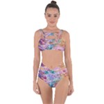 Cells Fluid Bubbles Bandaged Up Bikini Set 