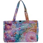 Cells Fluid Bubbles Canvas Work Bag