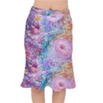 Cells Fluid Bubbles Short Mermaid Skirt