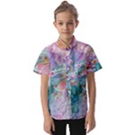 Cells Fluid Bubbles Kids  Short Sleeve Shirt