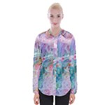 Cells Fluid Bubbles Womens Long Sleeve Shirt