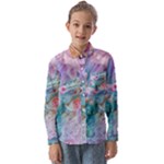 Cells Fluid Bubbles Kids  Long Sleeve Shirt