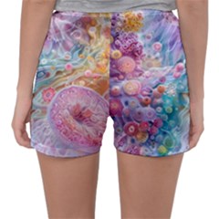 Women s Satin Sleepwear Shorts 