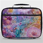 Cells Fluid Bubbles Full Print Lunch Bag