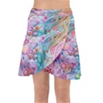 Cells Fluid Bubbles Wrap Front Skirt