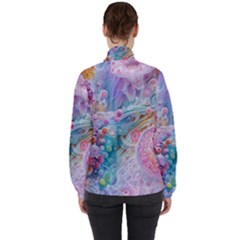 Women s High Neck Windbreaker 