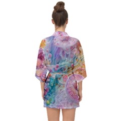 Half Sleeve Chiffon Kimono 