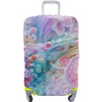 Cells Fluid Bubbles Luggage Cover (Large)