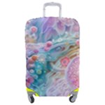 Cells Fluid Bubbles Luggage Cover (Medium)