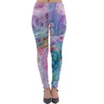 Cells Fluid Bubbles Lightweight Velour Leggings