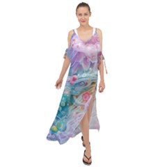 Maxi Chiffon Cover Up Dress 