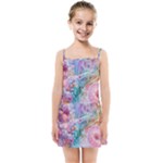 Cells Fluid Bubbles Kids  Summer Sun Dress