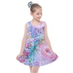 Cells Fluid Bubbles Kids  Summer Dress