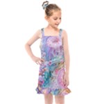 Cells Fluid Bubbles Kids  Overall Dress