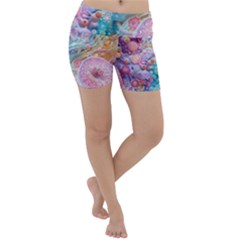 Lightweight Velour Yoga Shorts 