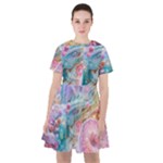 Cells Fluid Bubbles Sailor Dress