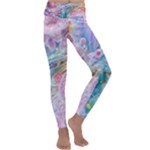 Cells Fluid Bubbles Kids  Lightweight Velour Classic Yoga Leggings