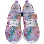 Cells Fluid Bubbles Women s Velcro Strap Shoes