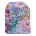 Cells Fluid Bubbles Drawstring Pouch (3XL)