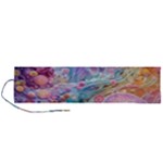 Cells Fluid Bubbles Roll Up Canvas Pencil Holder (L)