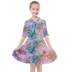 Kids  All Frills Chiffon Dress 