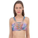 Cells Fluid Bubbles Cage Up Bikini Top