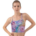 Cells Fluid Bubbles Mini Tank Bikini Top